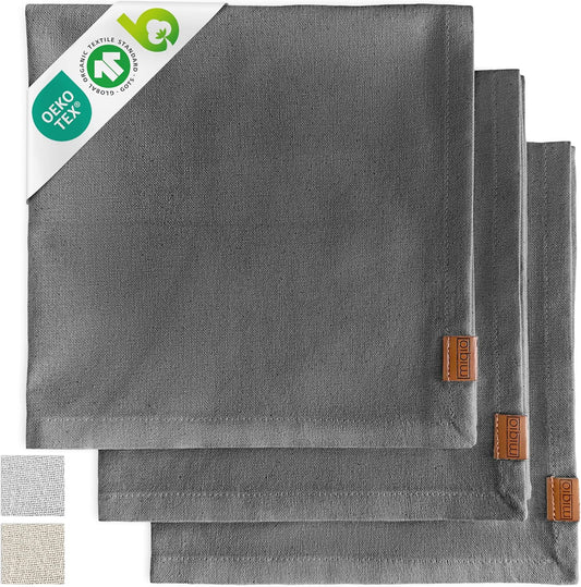 Geschirrtücher aus 100% Bio-Baumwolle - 3er Set - 70 x 45 cm