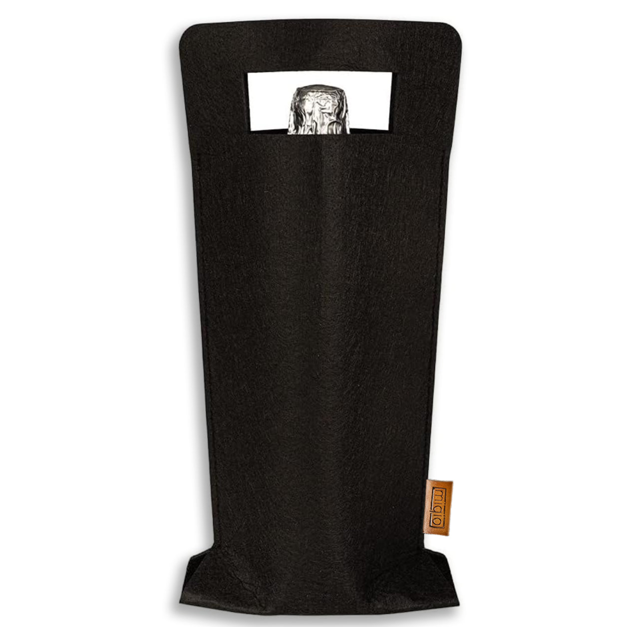 Stilvolle Filz Flaschentasche – Geschenkverpackung für Wein- & Sektflaschen
