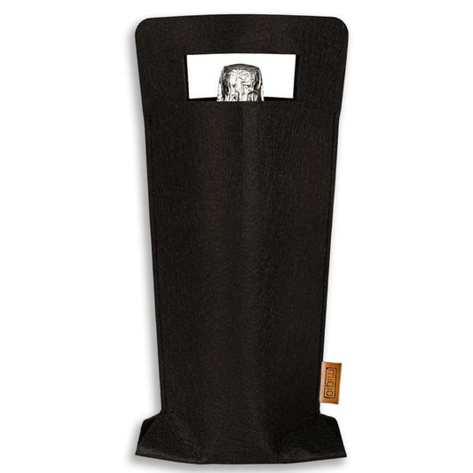 Stilvolle Filz Flaschentasche – Geschenkverpackung für Wein- & Sektflaschen