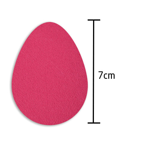 Filz Ostereier - 6er-Set Streudeko für Ostertisch und Frühlingsdeko