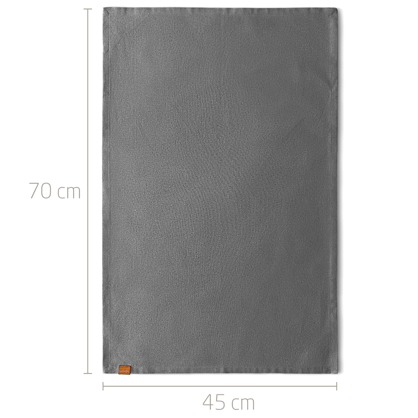 Premium Geschirrtücher aus 100% Leinen - 3er Set - 70 x 45 cm