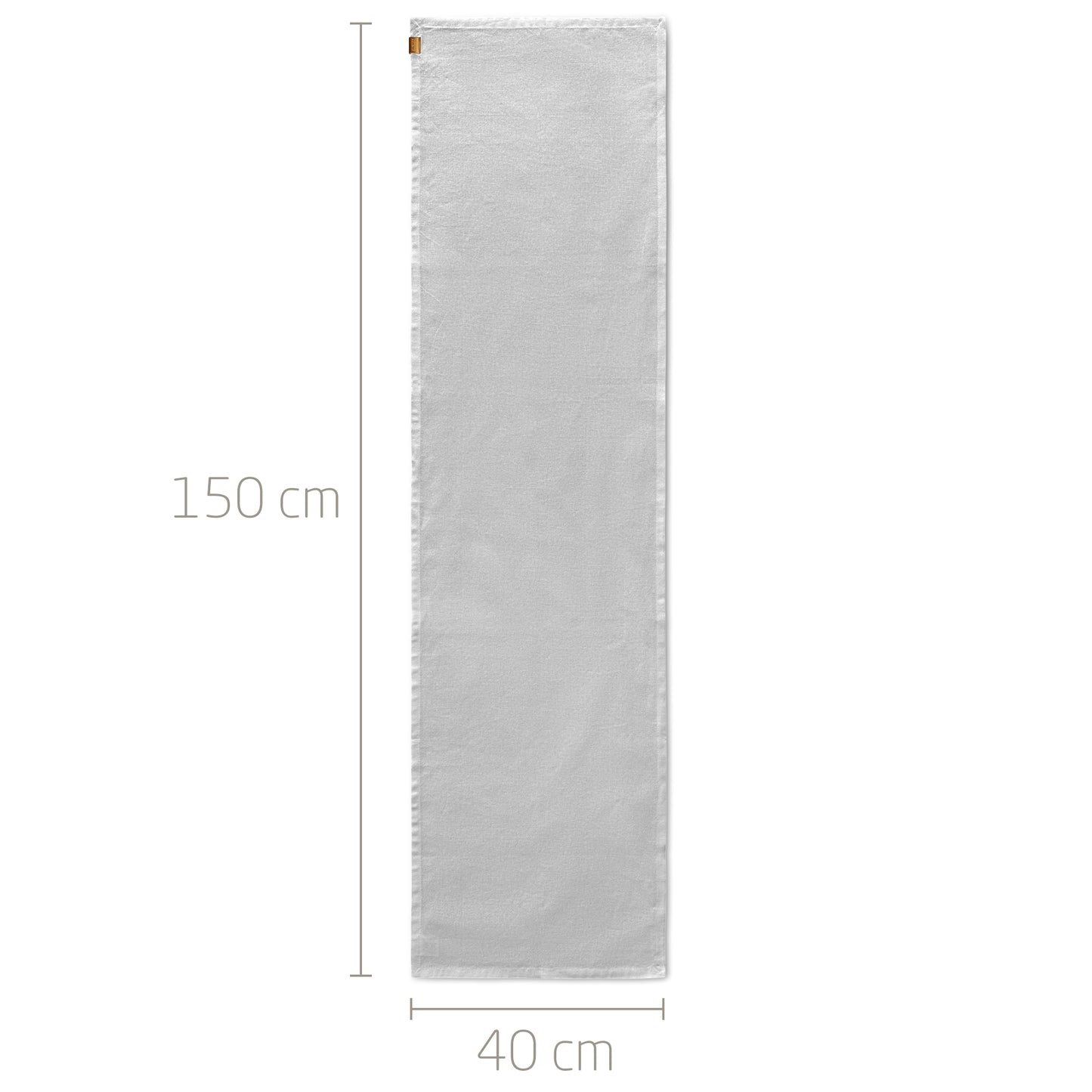 Premium Tischläufer aus 100% Leinen - 40 x 150 cm