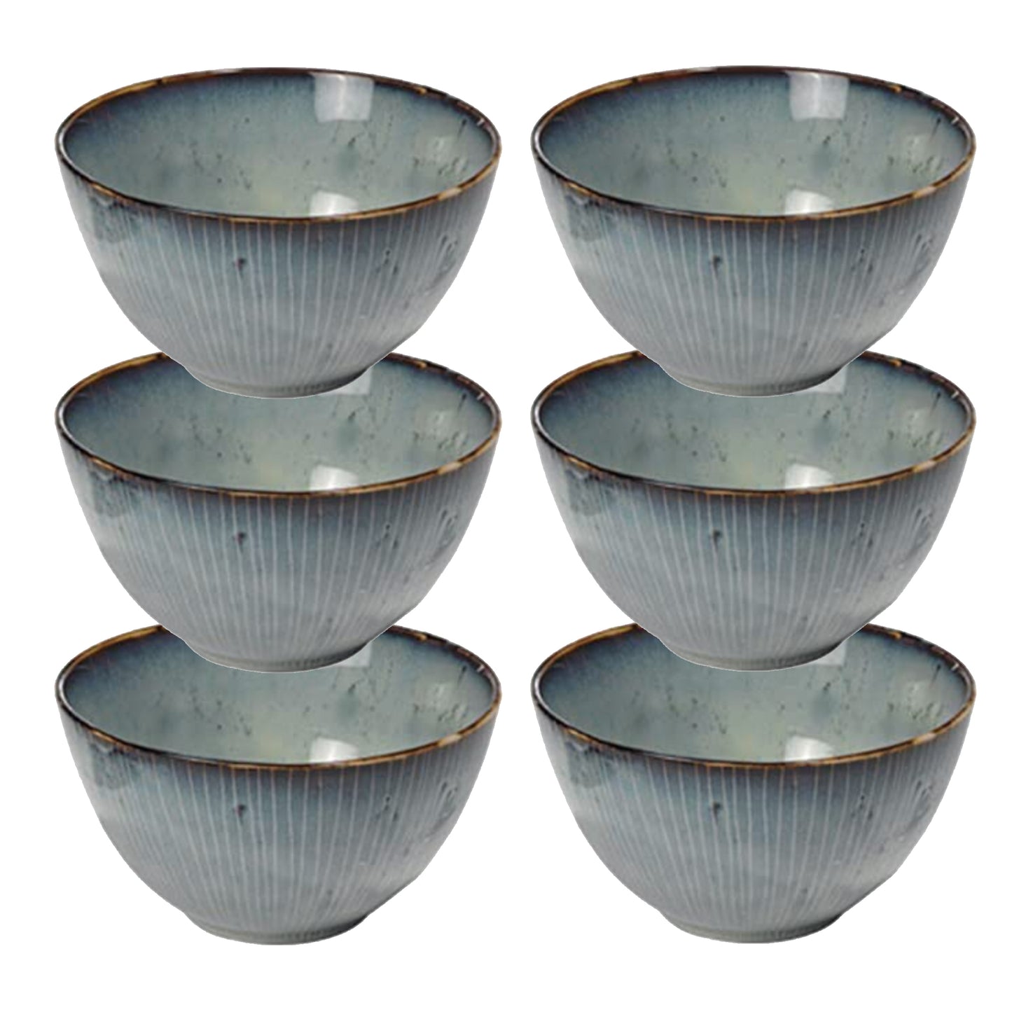 Schale 'Nordic Sea' Steingut ø15 x H 8cm