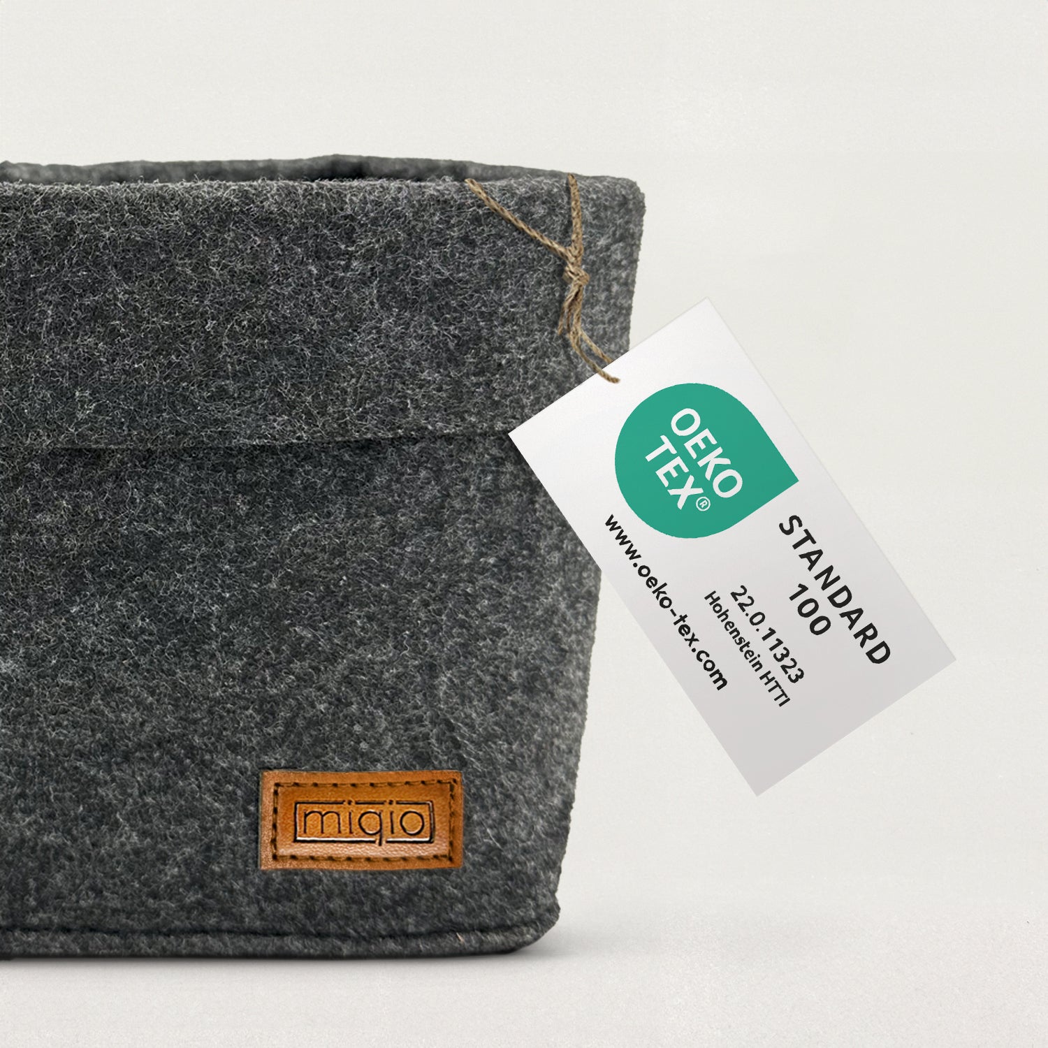 aufbewahrung filzkorb Filzkorb zur Aufbewahrung 3er-Set – MIQIO® Design
