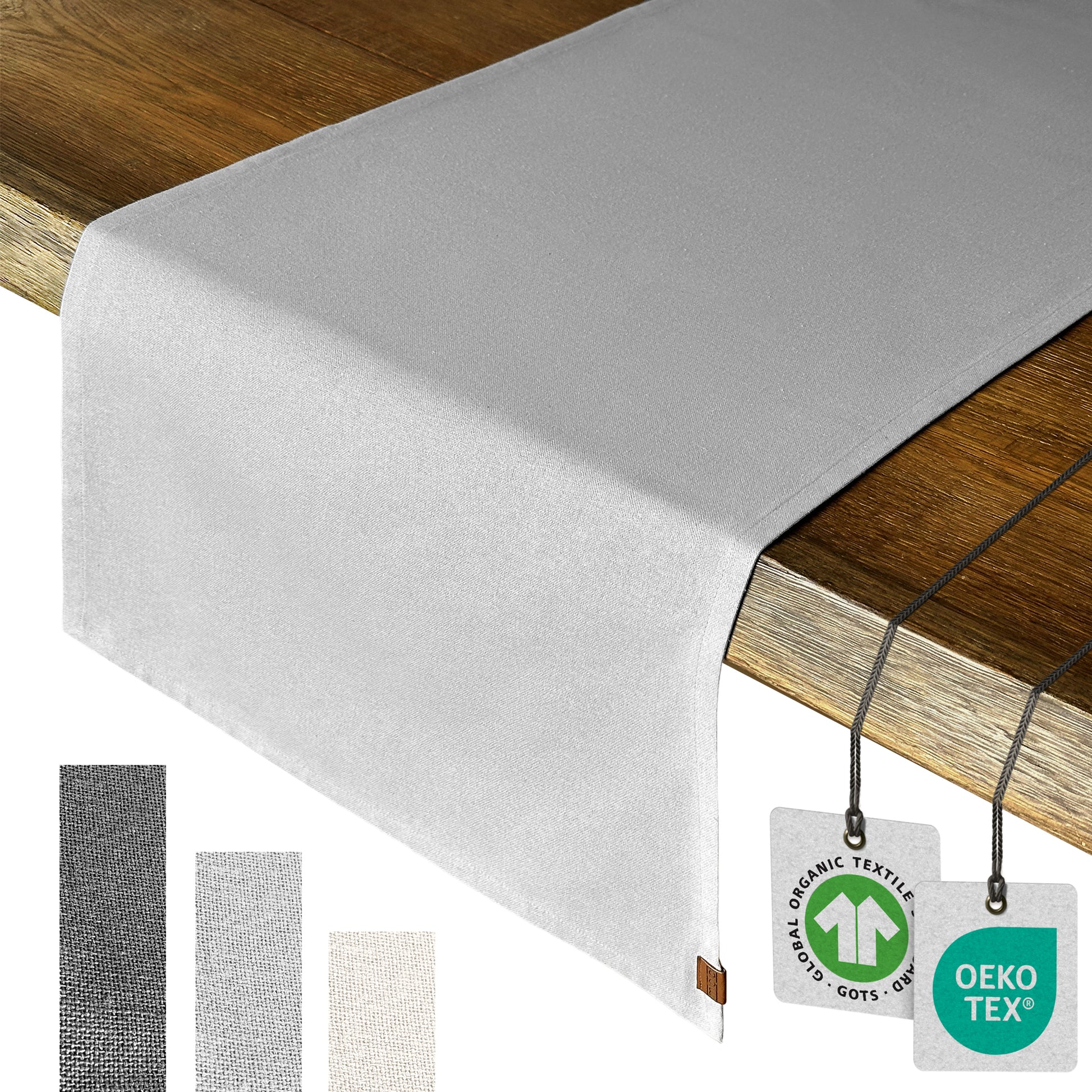 cm Design – - Bio-Baumwolle MIQIO® 100% x aus 40 Tischläufer 150