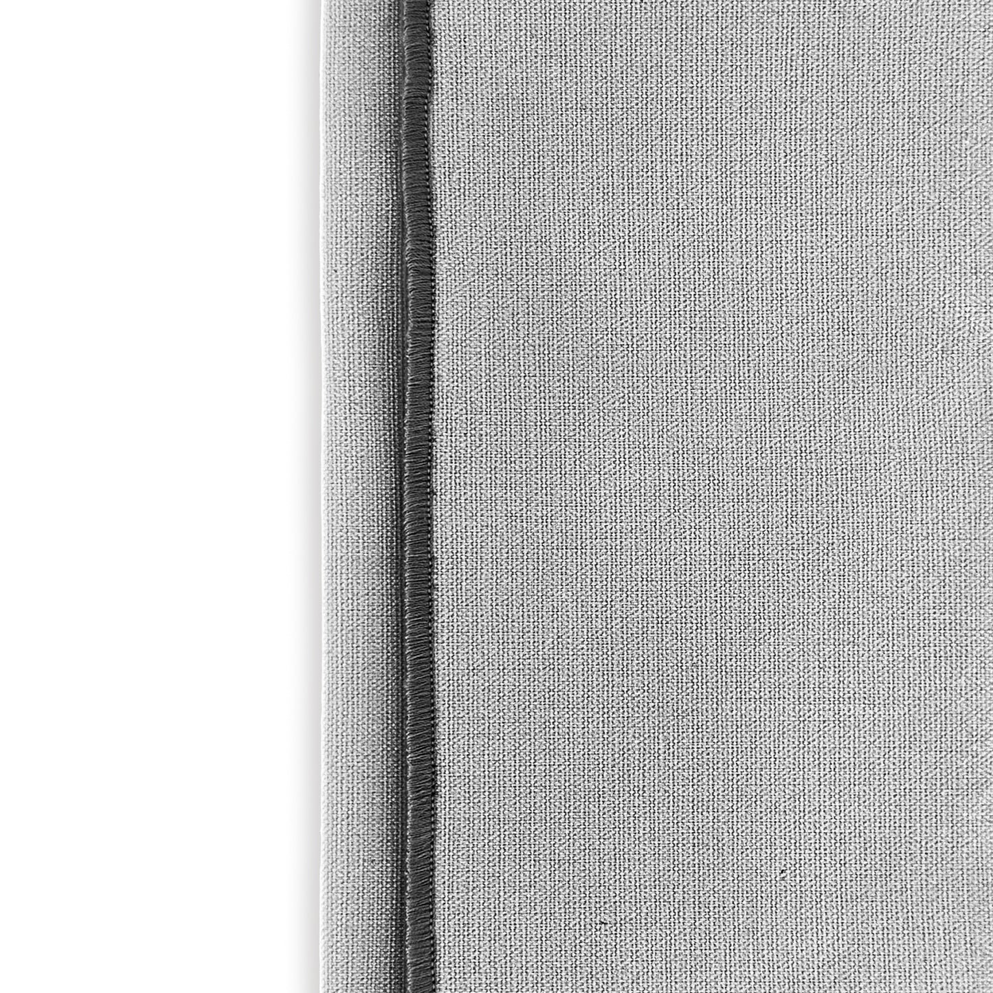 Stoffservietten aus 100% Bio-Baumwolle mit edler Ziernaht - 6er Set - 45 x 45 cm