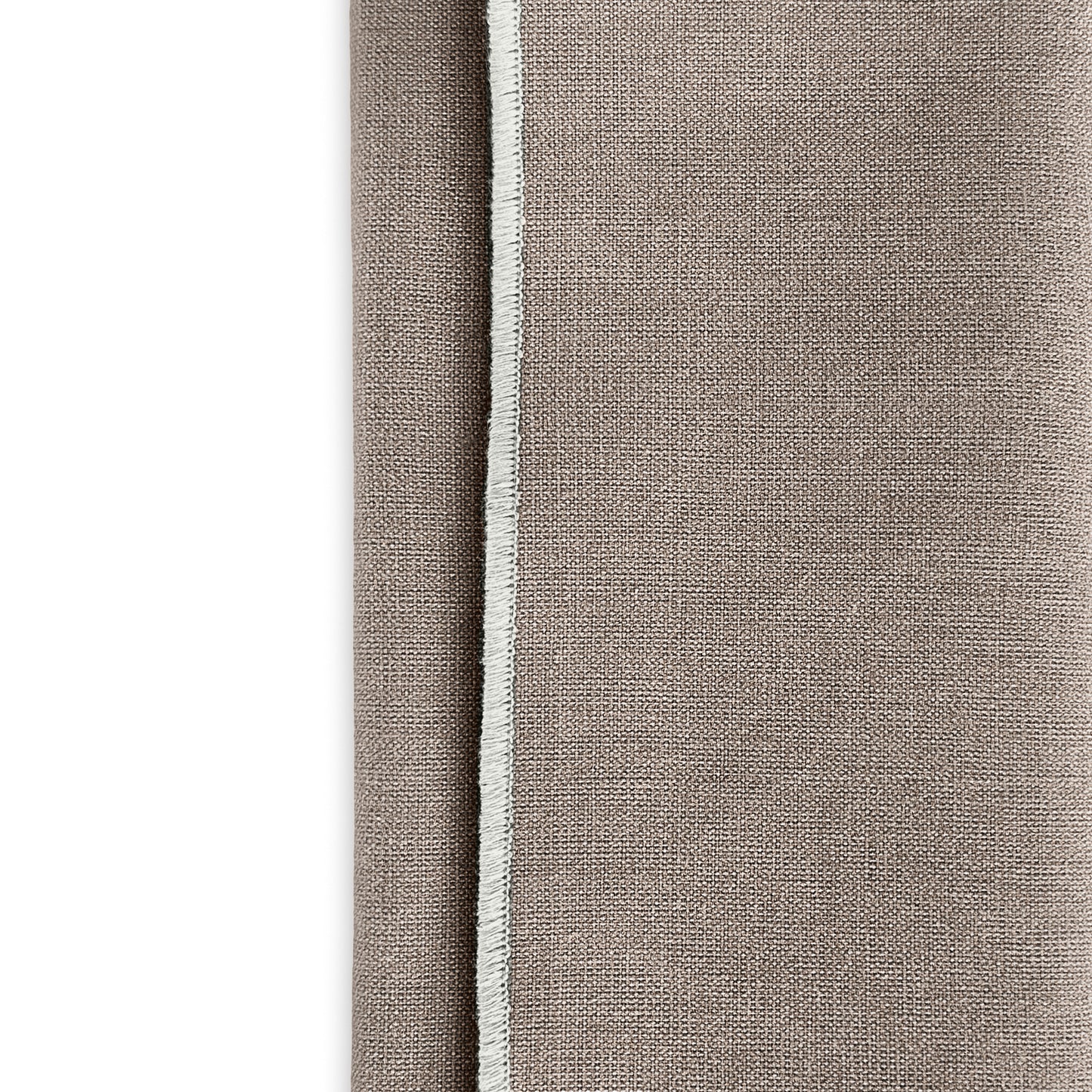 Stoffservietten aus 100% Bio-Baumwolle mit edler Ziernaht - 6er Set - 45 x 45 cm