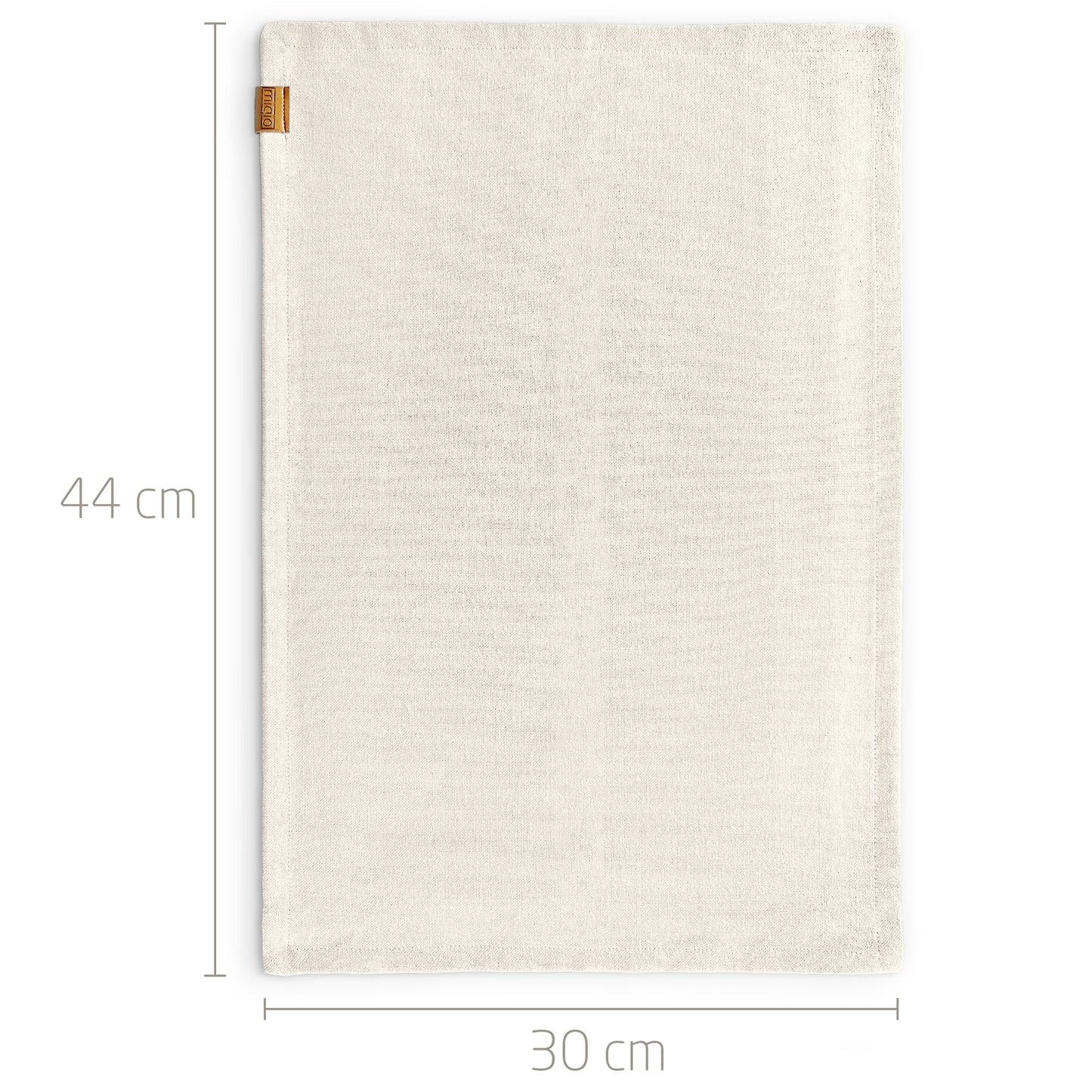 Premium Tischsets aus 100% Leinen - 6er Set - 44 x 30 cm