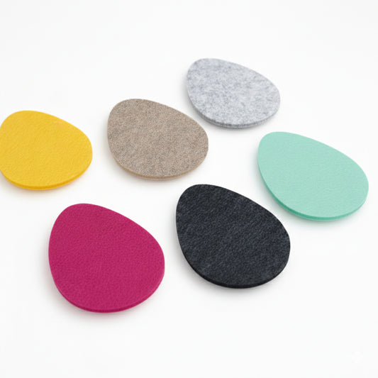 Filz Ostereier - 6er-Set Streudeko für Ostertisch und Frühlingsdeko