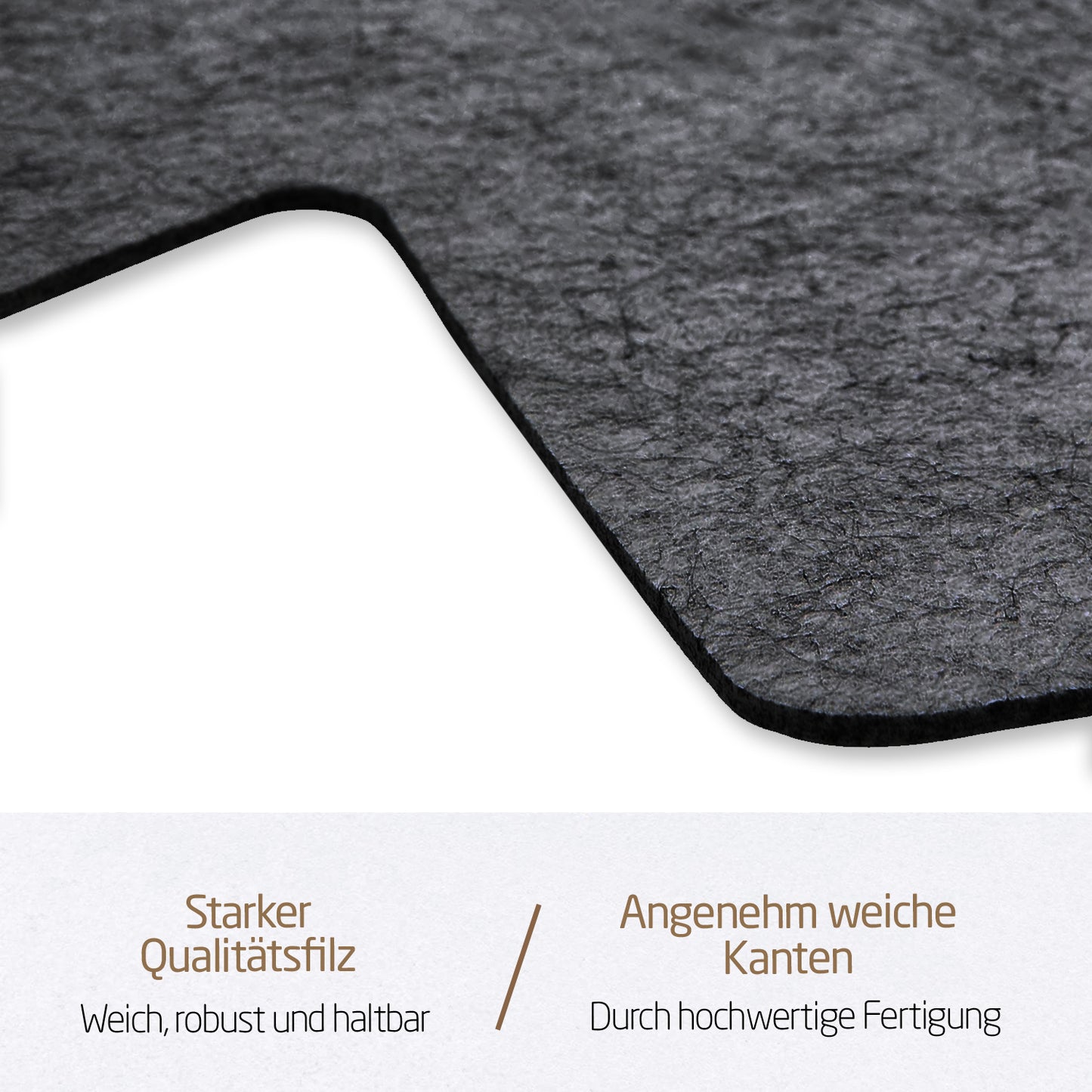 Pfannenschoner & Stapelschutz für Pfannen, Töpfe, Schüsseln - 6 Stück in Ø33cm, Ø29cm und Ø25cm