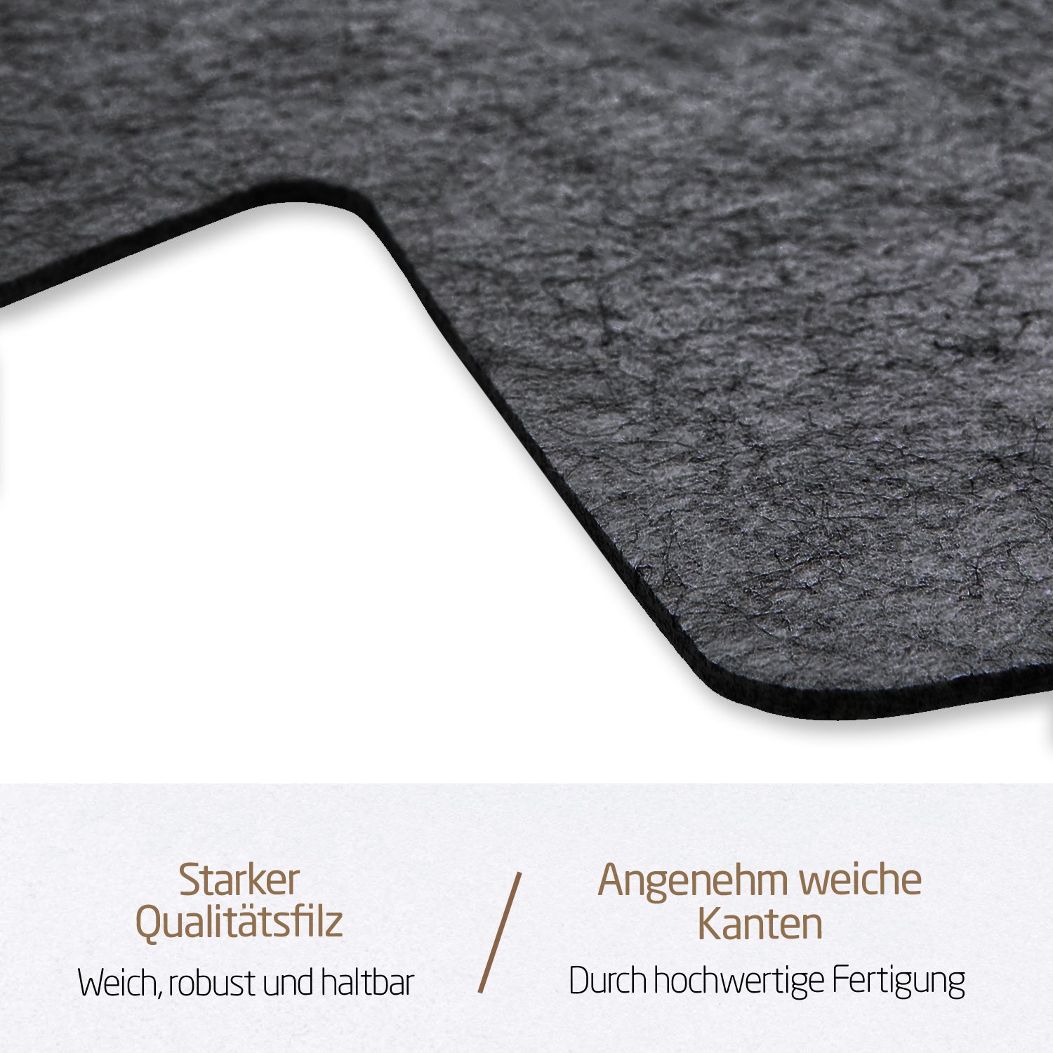 Pfannenschoner & Stapelschutz für Pfannen, Töpfe, Schüsseln - 6 Stück in Ø33cm, Ø29cm und Ø25cm