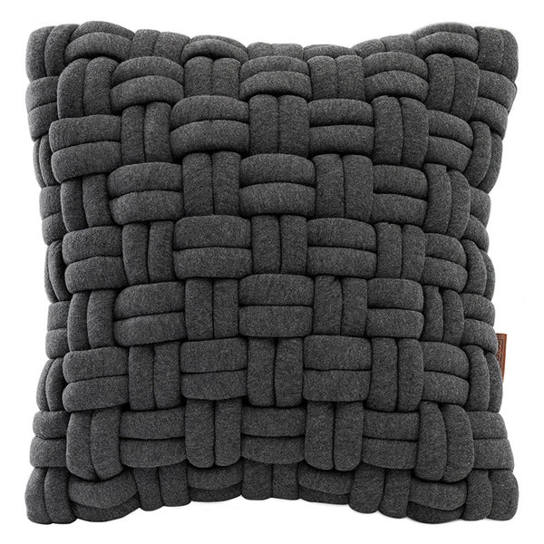 TreeWool Kissenbezug 2er-Set, 40x40 Cm – Ikat Ogee Design, 100% Baumwolle